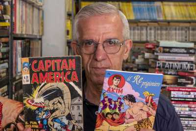 Il "Mercatino" di Giovanni: in via Bovio l'ultimo negozio di fumetti usati rimasto a Bari